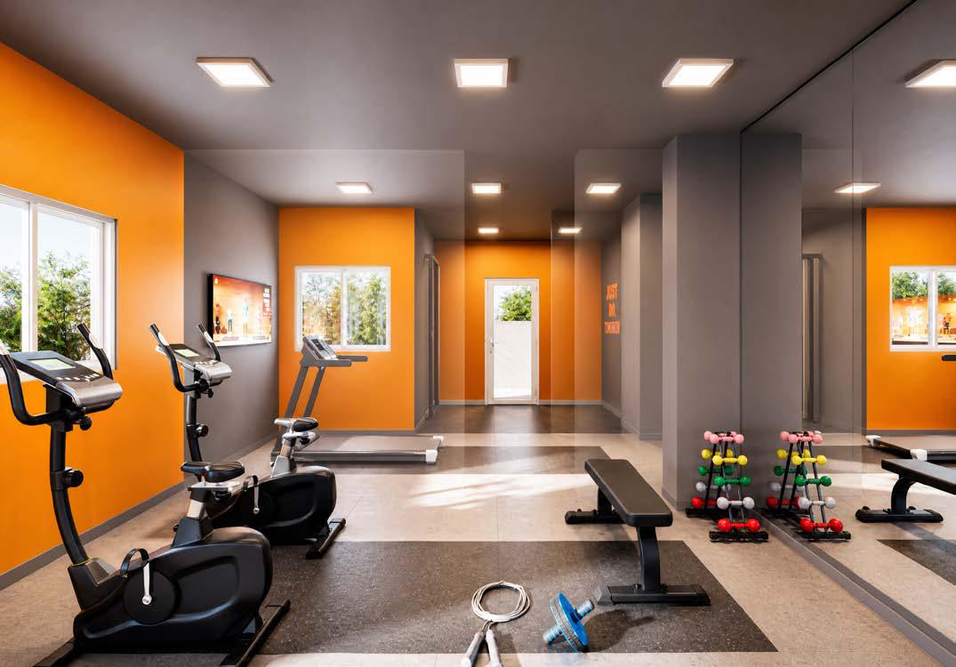 Fitness equipado — Plano & Essência, Zona Oeste de São Paulo